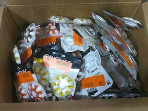 Box of Hearing Aid Batteries