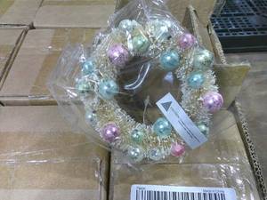 Lot of 54 Valerieparrhill 4-12 Decorative Christmas Wreath Ornaments