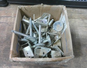Lot of 15 Swivel Casters w Angle Mount Brackets & 4 Glide Rite Casters