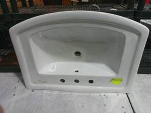 Large Basin Rectangular Wall Sink-30 x 21