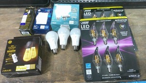 Mixed Lot of LED Bulbs