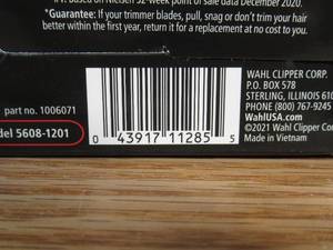 lot 14 image: Wahl Trim & Go - WetDry All-In-One Trimmer
