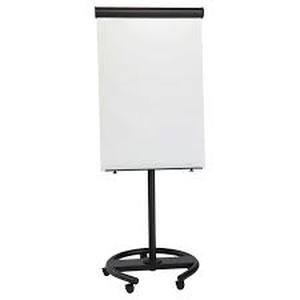 lot 21 image: Mastervision 360°Gold Ultra DryWet Erase Easel, 41, Black Aluminum, Each (EA4806156)