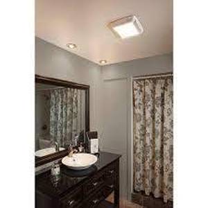 lot 89 image: Broan-NuTone 50 CFM Ceiling Bathroom Exhaust Fan with Incandescent Light