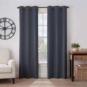 lot 112 image: Gabriella Absolute Zero 100% Blackout Window Panel - Eclipse-Indigo