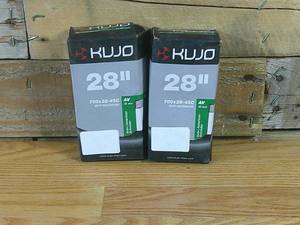 lot 69 image: Set of 2 KUJO 700X28-45C BICYCLE TUBES