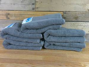 lot 106 image: Set of 5 Bath Towel - Room Essentials-Dark Gray