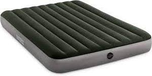 lot 123 image: Intex Dura-Beam Standard Series Prestige Downy Inflatable Airbed, Queen