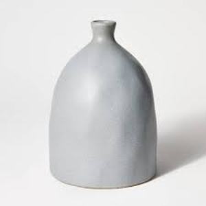 lot 135 image: Ceramic Slate Vase Gray - Threshold designed with Studio McGee
