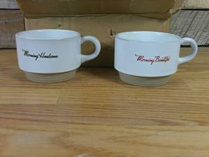lot 124 image: Hearth & Hand 8oz Morning Beautiful Mug Hearth & Hand With Magnolia Mug