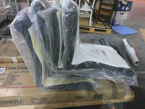 lot 151 image: Set of 4 Carone Upholstered Side Chairs Black (Set of 4) Coaster 105077B2-TopsSeats Only