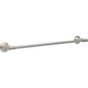 lot 187 image: Delta Chamberlain 24 in. Wall Mount Towel Bar Bath Hardware Accessory in Brushed Nickel