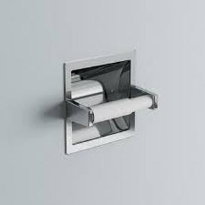 lot 170 image: Franklin Brass Futura Recessed Toilet Paper Holder in Chrome