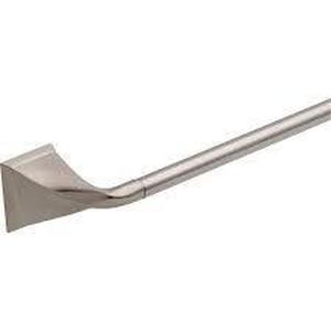 lot 186 image: Delta Everly 24 in. Wall Mount Towel Bar Bath Hardware Accessory in Brushed Nickel