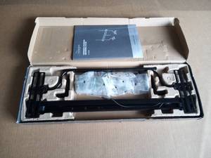 lot 195 image: Rocketfish - Universal Soundbar Mounting System - Black