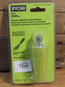 lot 214 image: Ryobi 3,300 PSI GasElectric Turbo Nozzle