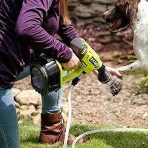 lot 215 image: Ryobi EZClean Power Cleaner Garden Hose Spray Head