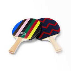 lot 242 image: 2 Paddle Set of Rowing Blazers Table Tennis Paddle Set
