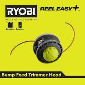 lot 209 image: RYOBI REEL EASY Bump Feed String Head with Speed Winder