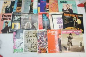 lot 245 image: Variety of Vintage LP Records