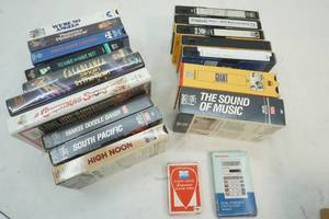 lot 141 image: Variety VCR Tapes, & some Movies