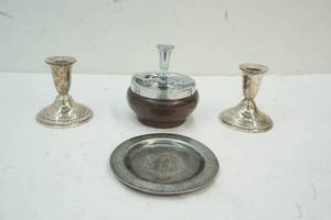 lot 213 image: Sterling Silver, Ash Tray