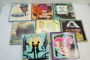 lot 240 image: Variety of Vintage LP Records Readers Digest Collection