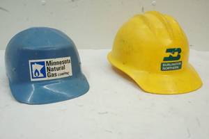 lot 107 image: 2 Hard Hats