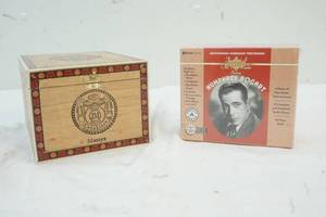 lot 78 image: Cigar Box, Cassette Tapes & New Humphrey Bogart Old Time Radio