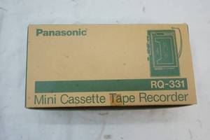 lot 149 image: Panasonic RQ 331 Mini Cassette Tape Recorder