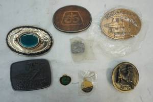 lot 307 image: Belt Buckles