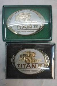 lot 325 image: John Deere Buckles
