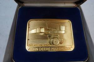 lot 339 image: John Deere Belt Buckle