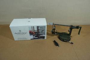 lot 49 image: Hearth & Hand Hand-Crank Apple Peeler -Green