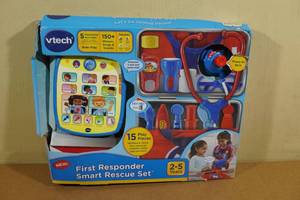 lot 115 image: Vtech First Responder Smart Rescue Set
