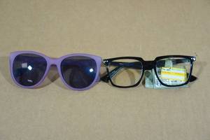 lot 123 image: Polarized Sunglasses and Blue Light Filtering Glasses