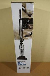 lot 214 image: Black  Decker 3-In-1 Stick Vacuum