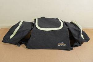 lot 246 image: OEM Arctic Cat Luggage Saddle Bags