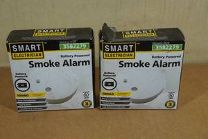 lot 248 image: 2 Battery Powered Smoke Alarms