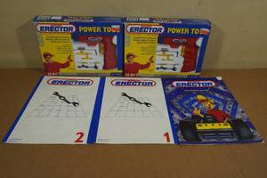 lot 266 image: 2 Meccano Erector Power Tool Sets