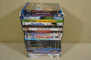 lot 288 image: Assorted DVDs -Harry Potter 1, 2, 3 & 4, Ghostbusters, Mrs Doubtfire