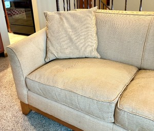 lot 118 image: Dayton Hudson Marshall Fields Some  Couch