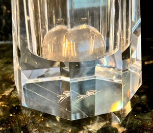 lot 61 image: Dazzling Candle Holder by Oleg Cassini