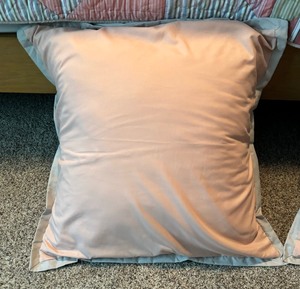 lot 66 image: Pair of Large Accent Pillows