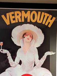 lot 59 image: Framed Martini & Rossi Vermouth Print