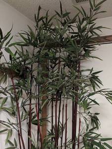 lot 72 image: Pair of Potted Faux Foliage