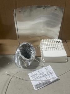 Everbilt 4 in. x 8 ft. Dryer Vent Kit with Guard Customer Returns See Pictures