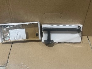 Lot of 2 Gatco Level Toilet Paper Holder in Matte Black  Customer Returns See Pictures