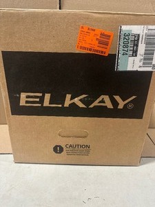 Elkay 20 Gauge Stainless Steel 18 2 Hole Drop-in Bar Sink 320874    Customer Returns See Pictures