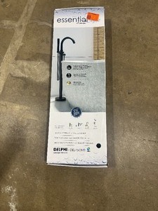 KEENEY Belanger Single-Handle Freestanding Tub Faucet with Hand Shower in Matte Black  Customer Returns See Pictures